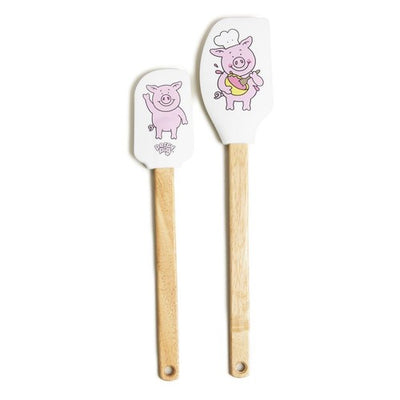 M&S M&S Percy Pig Set of Two Spatulas Pink Baking Spatulas One Size- Buy online at McGrocer