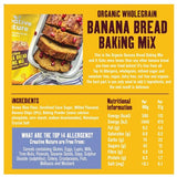 Creative Nature organic wholegrain banana bread mix 250g - British product