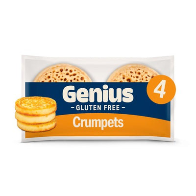 M&S Genius Gluten Free Crumpets Bakery Product 4 per pack- Buy online at McGrocer