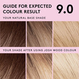 Josh Wood Colour Permanent Hair Colour Kit Shade 9.0 (Blonde)