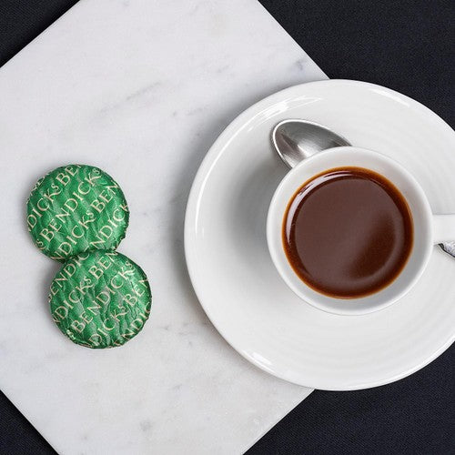 Bendicks dark chocolate mint fondant sweets with high cocoa solids - British product
