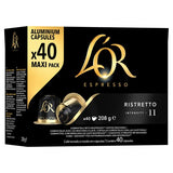 L'OR Ristretto Coffee Pods x40 Intensity 11