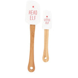 Head Elf & Little Elf Silicone Spatula Set
