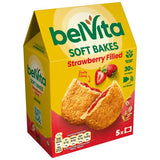 Belvita strawberry soft bakes breakfast biscuits - British product