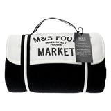 M&S family picnic rug 175x135cm waterproof reverse, imported from the UK