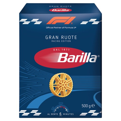 Barilla F1 Limited Edition pasta - British product