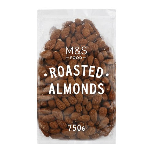 Marks & Spencer roasted almonds bag - British product