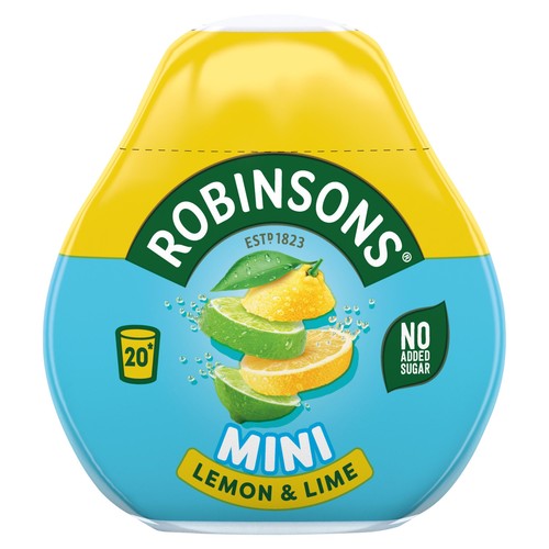 Robinsons lemon lime no added sugar squash 66ml (British brand)
