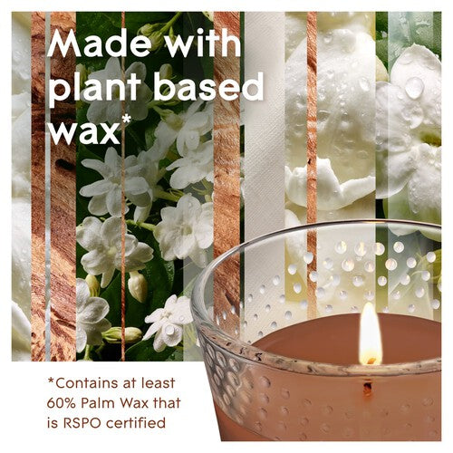 Glade Small Scented Candle Sandalwood  Jasmine