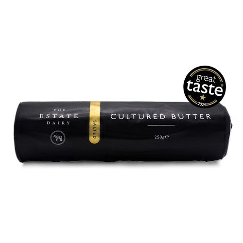 The Estate Dairy salted cultured butter 250g (British brand)