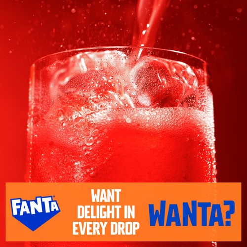 Fanta Zero Fruit Twist sugar free fizzy drink 8x330ml cans - British product