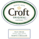 Croft Original Pale Cream Sherry 1L - British product