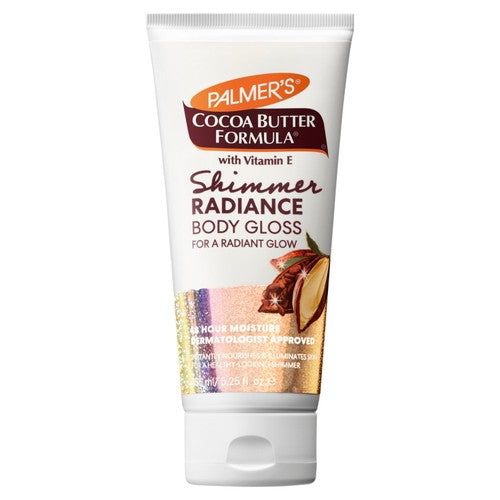Palmer's Shimmer Radiance Body Gloss 155ml, imported from the UK