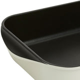 MS Chef Cast Aluminium Roaster Ivory