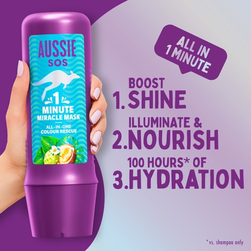 Aussie SOS Colour Rescue Hair Mask 250ml - British product
