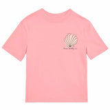 MS Girls Pure Cotton Shell Slogan T-Shirt 3-4 Years Pink