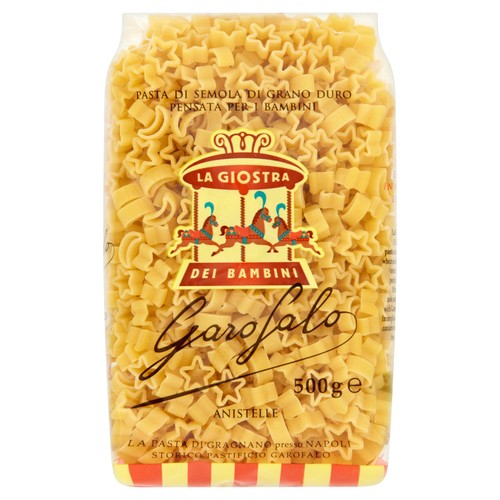 Garofalo Moon & Star Shaped Pasta 500g, UK version