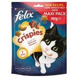 Felix Crispies chicken and beef cat treats 180g - British product