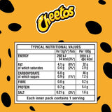 Cheetos cheese flavour corn puffs multipack - British product