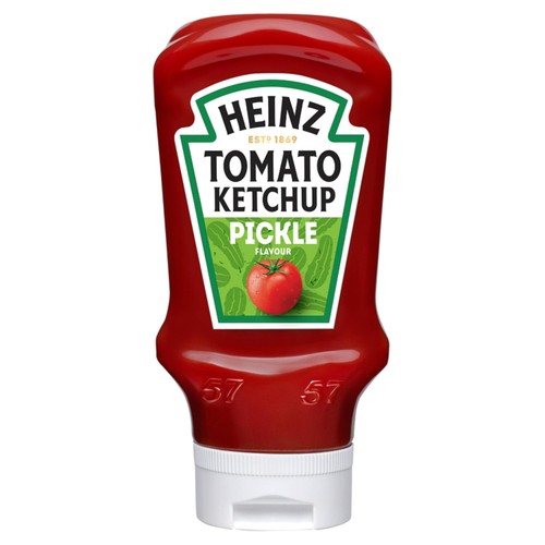 Heinz Tomato Ketchup Pickle Flavour 400ml, UK version