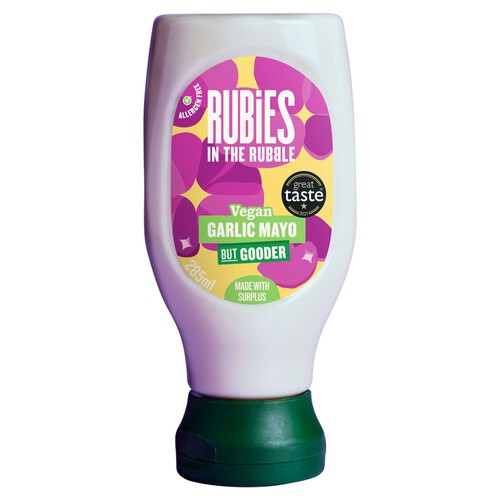 Rubies in the Rubble Squeezy Garlic Vegan Mayonnaise