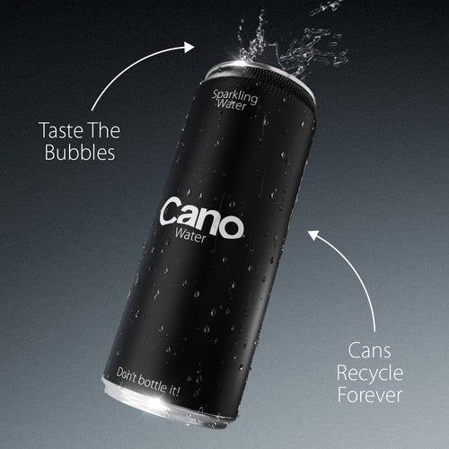 Cano Water Sparkling Water Ring Pull 24 x 330ml - British product