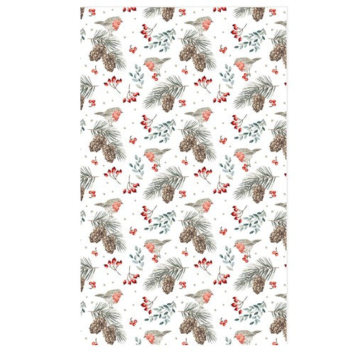 Christmas Robin Tea Towels
