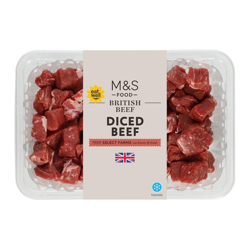 M&S Diced Beef