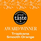 Tropicana smooth orange juice 4 x 250ml cartons (British brand)