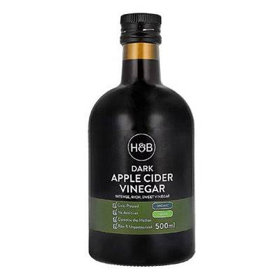 M&S Holland & Barrett Dark Organic Apple Cider Vinegar 500ml- Buy online at McGrocer