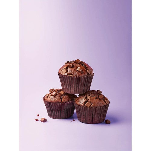 M&S chocolate muffin mix box with dark chocolate chunks - British product