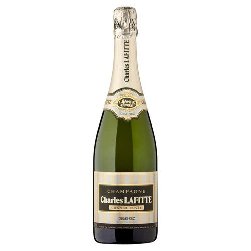 Charles Lafitte Demi Sec Champagne NV 75cl - British product