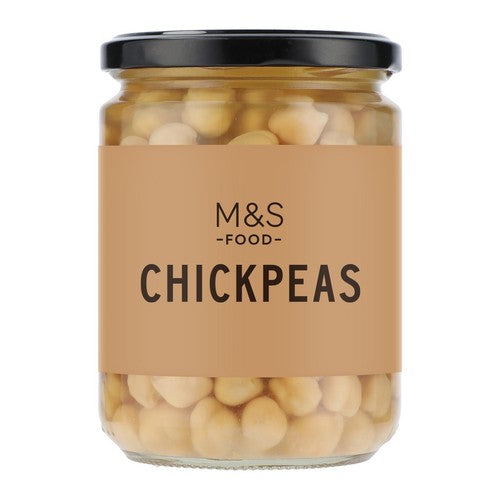 M&S chickpeas in water, UK version