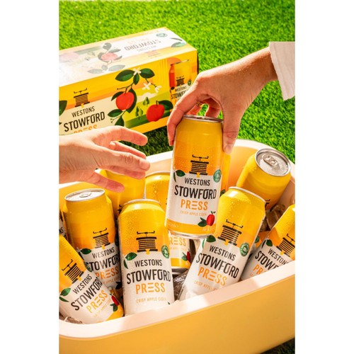 Stowford Press medium dry cider multipack 10 x 440ml (British brand)