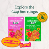 Deliciously Ella Raspberry Burst Oaty Bars 125g Multipack - British product