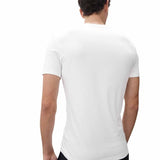 M&S Mens Supima Cotton Blend T-Shirt Vest, XL, White