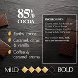 Lindt dark chocolate bar 85% cocoa 100g - British product