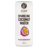 Bonsoy sparkling coconut water with passion fruit 250ml - British product