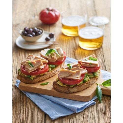 Ortiz white tuna fillets 126g - British product