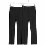 MS Boys Slim Leg School Trousers 4-5 Years Black