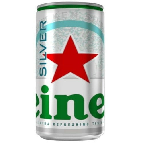 Heineken Silver lager 150ml sample can - British product