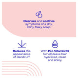 E45 anti-dandruff shampoo for itchy dry scalp 200ml - British product