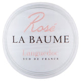 La Baume Languedoc rosé wine 75cl, UK version