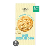 M&S Belgian White Chocolate Cookies 200g, imported from the UK