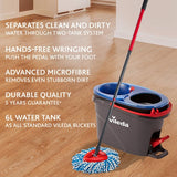 Vileda H2PrO spin mop and bucket system, UK version