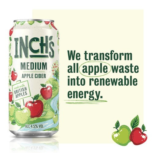Inch's apple cider 10 x 440ml cans, UK version
