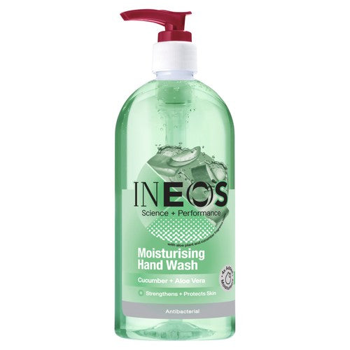 INEOS Hand Wash Cucumber Aloe Vera 500ml, imported from the UK