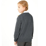 MS Unisex Pure Cotton Jumper 6-7 Years Grey