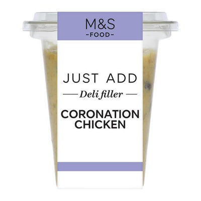 M&S M&S Coronation Chicken Deli Filler 220g- Buy online at McGrocer