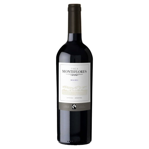 Finca Monteflores Malbec red wine bottle 75cl - British product